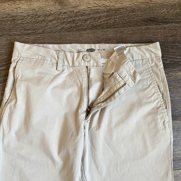 Old Navy Mens Slim Fit Chinos | Casual Pants - Picture 4 of 7